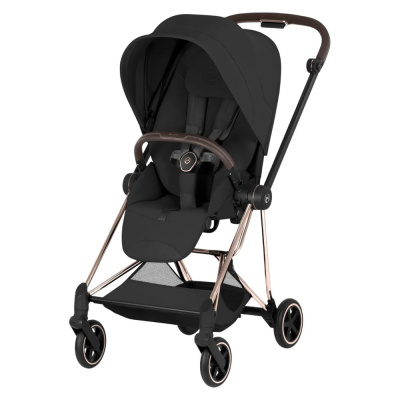 Детская прогулочная коляска Cybex Mios Style Rosegold Sepia Black 01